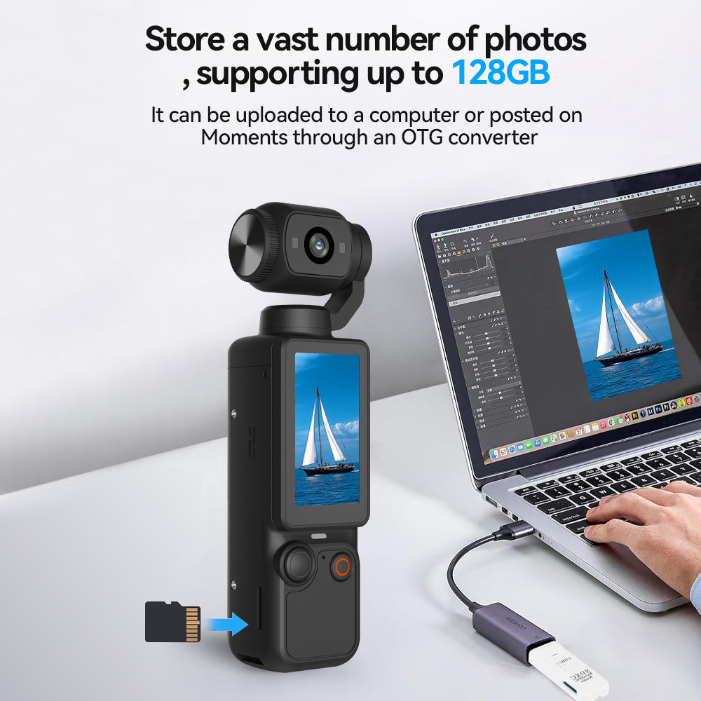 New 1080P Handheld Outdoor Sports Camcorder Meeting Recorder Portable Pocket Cycling Camera