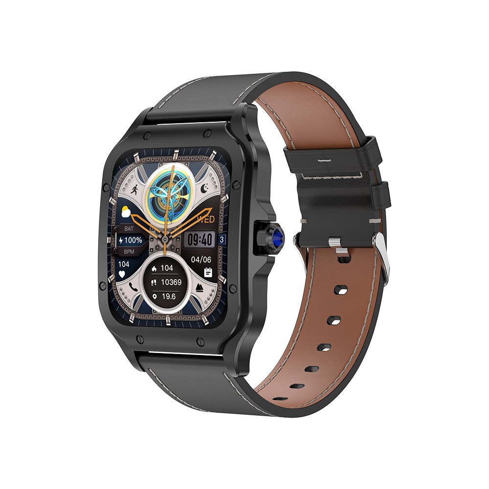 1.78-inch Curved AMOLED Smartwatch with Bluetooth Calling, WhatsApp & Telegram Replies - Black/Rose Gold/Silver