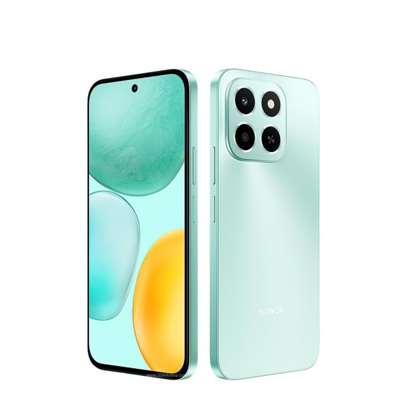 Brand New Honor X6C 128GB+12GB(6+6)GB 120Hz 6.74" Display MediaTek Helio G81 50MP Main Camera 5300mAh Massive Battery IP64 Waterproof 4G Smart Phones Midnight Black