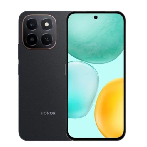 Brand New Honor X6C 128GB+12GB(6+6)GB 120Hz 6.74" Display MediaTek Helio G81 50MP Main Camera 5300mAh Massive Battery IP64 Waterproof 4G Smart Phones Midnight Black