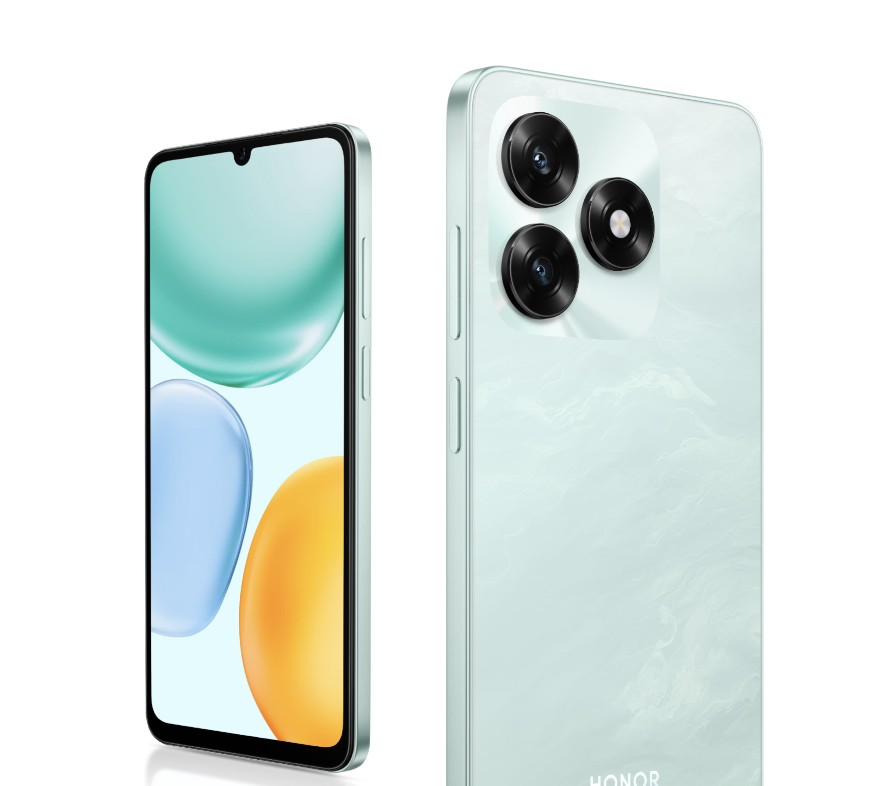 Brand New Honor X5C Plus 128GB+8(4+4)GB Storage 90Hz 6.74" Display MediaTek Helio G81 50MP Main Camera 5260mAh Massive Battery 4G Smart Phones Midnight Black