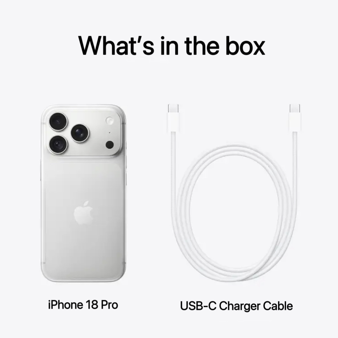 Brand New Apple iPhone 18 Pro 1TB ROM +12GB RAM 6.3″ 120Hz AlwaysOn Display A20 Pro Chip Dual 16‑core Neural Engine 48MP Triple Pro Camera eSIM & Physical SIM Smart Phones