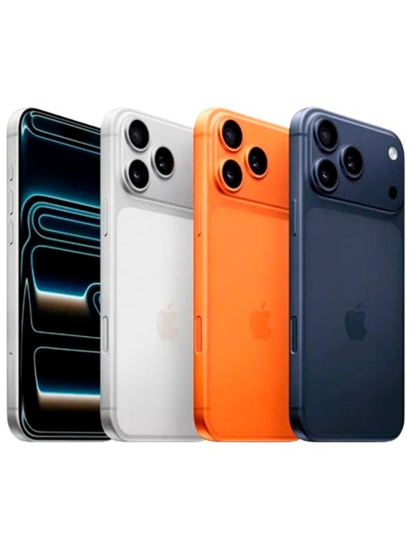 Brand New Apple iPhone 17 Pro Max 512GB+12GB RAM 6.9″ 120Hz AlwaysOn Display A19 Pro Chip with 6-core GPU Apple Intelligence 48MP Triple Pro Camera eSIM & Physical SIM Smart Phones