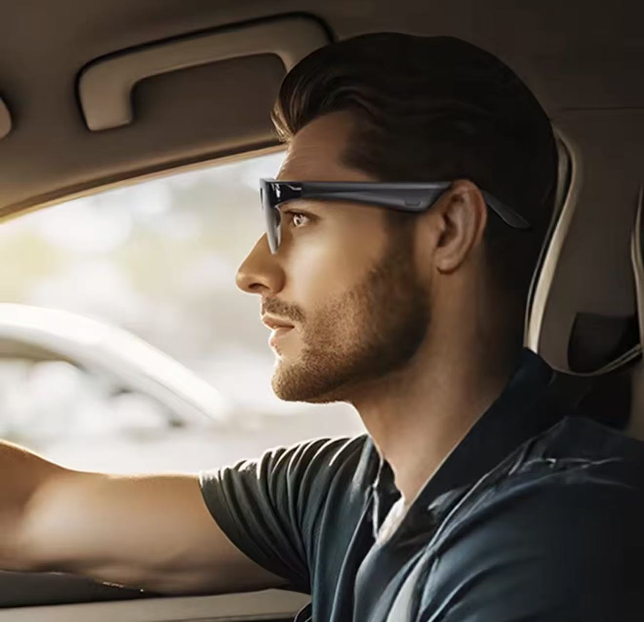 New Smart Glasses Ai Language Translator Two Way Noise Cancelling XG89 Bluetooth Smart Audio Glasses Headphones For Trip Business