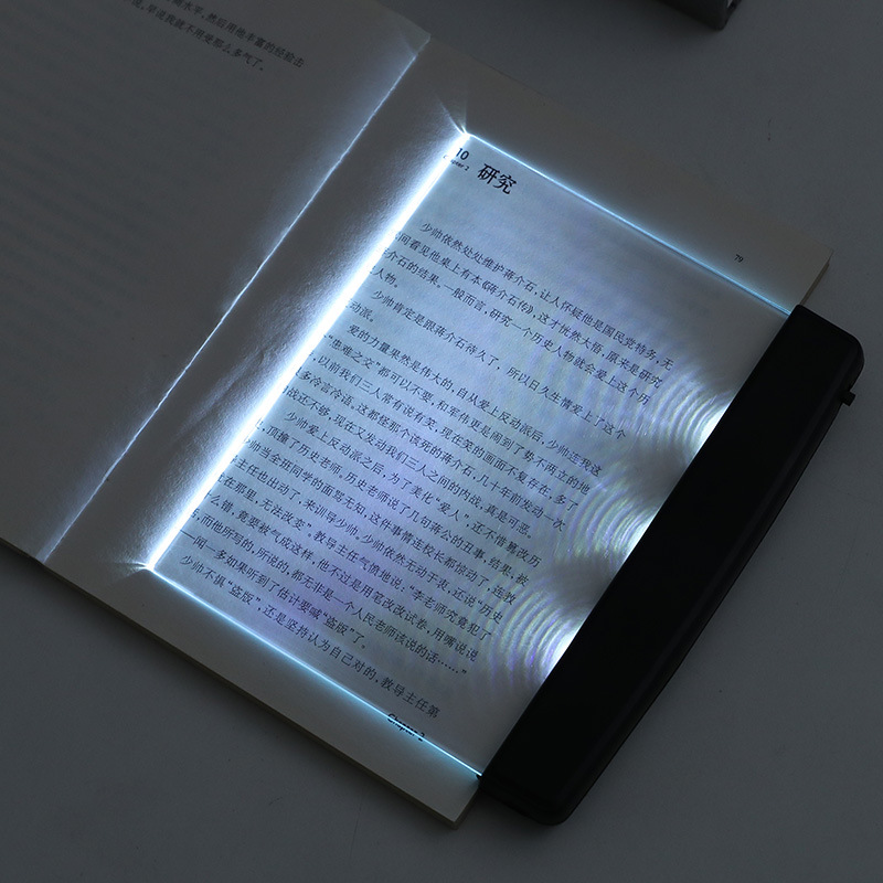 LED Flat Panel Night Vision Reading Light  Eye Protection Reading Light Student Night Reading Lights Reading in Bed Gift