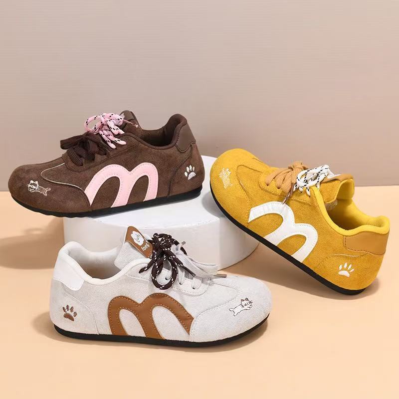 Women's Shoes Ladies Sneakers Fashion Casual Shoes Soft Sole Comfortable Non-Slip Flat Trainers Ladies Sports Shoes All-Match Daily Wear