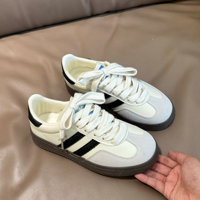 Women Sneakers Korean Style Fashion Casual Shoes Comfortable Non-Slip Flat Trainers Girl Shoes All-Match Daily Wear