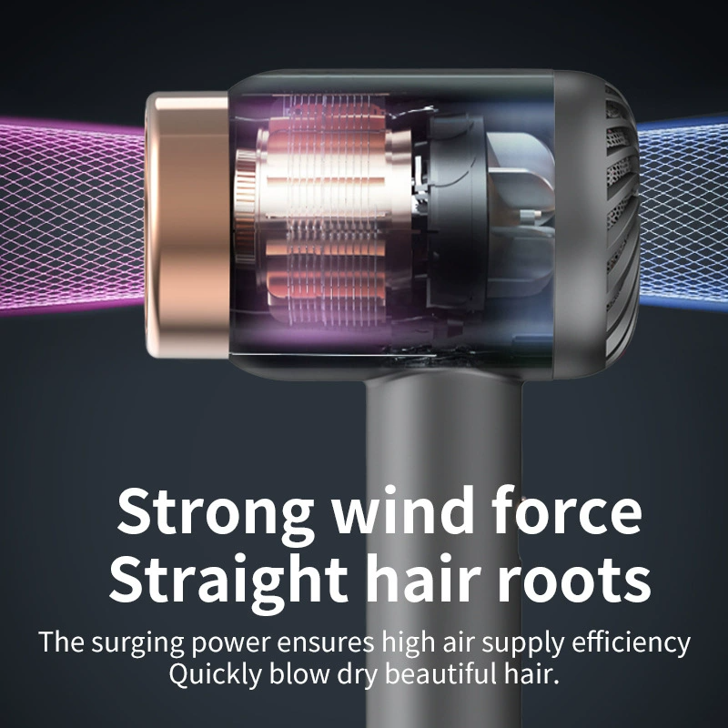 Wireless Hair Dryer Constant Temperature Blow Dryer for Home Travel Dormitory Hair Styling Tools USB Rechargeable Hair Dryer