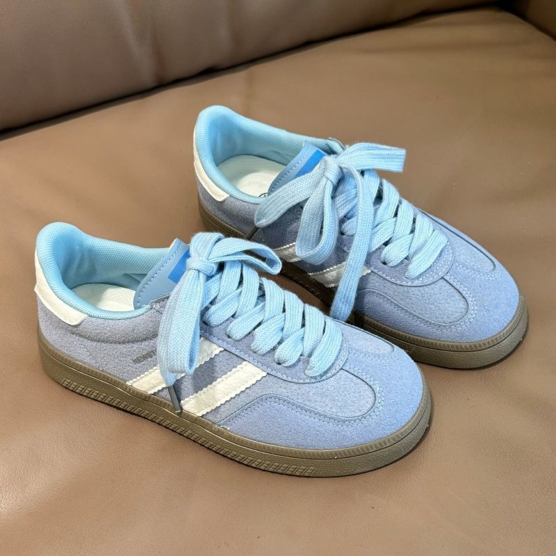 Women Sneakers Korean Style Fashion Casual Shoes Comfortable Non-Slip Flat Trainers Girl Shoes All-Match Daily Wear