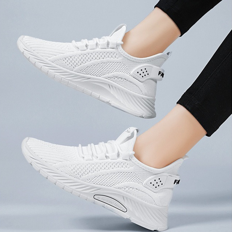 Shoes Women Sneaker Breathable Knit Running Shoes Lightweight Comfortable Sneakers Plus Size Casual Sports Shoes Athletic Shoe