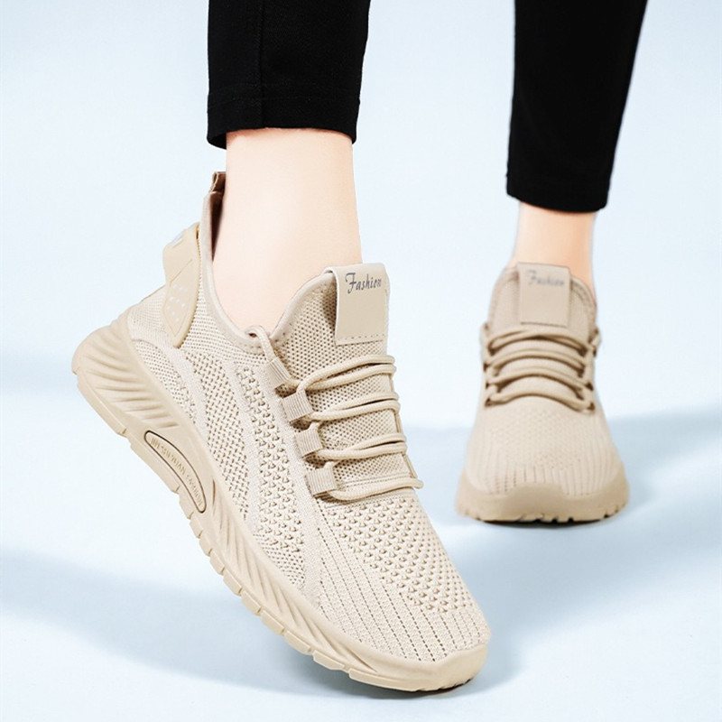 Shoes Women Sneaker Breathable Knit Running Shoes Lightweight Comfortable Sneakers Plus Size Casual Sports Shoes Athletic Shoe