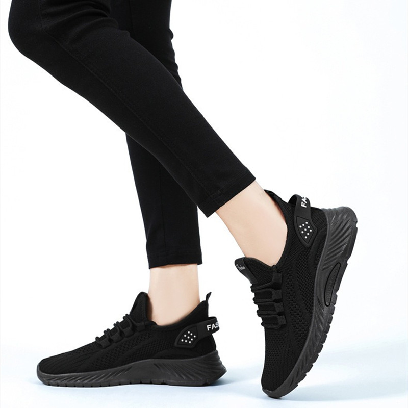 Shoes Women Sneaker Breathable Knit Running Shoes Lightweight Comfortable Sneakers Plus Size Casual Sports Shoes Athletic Shoe