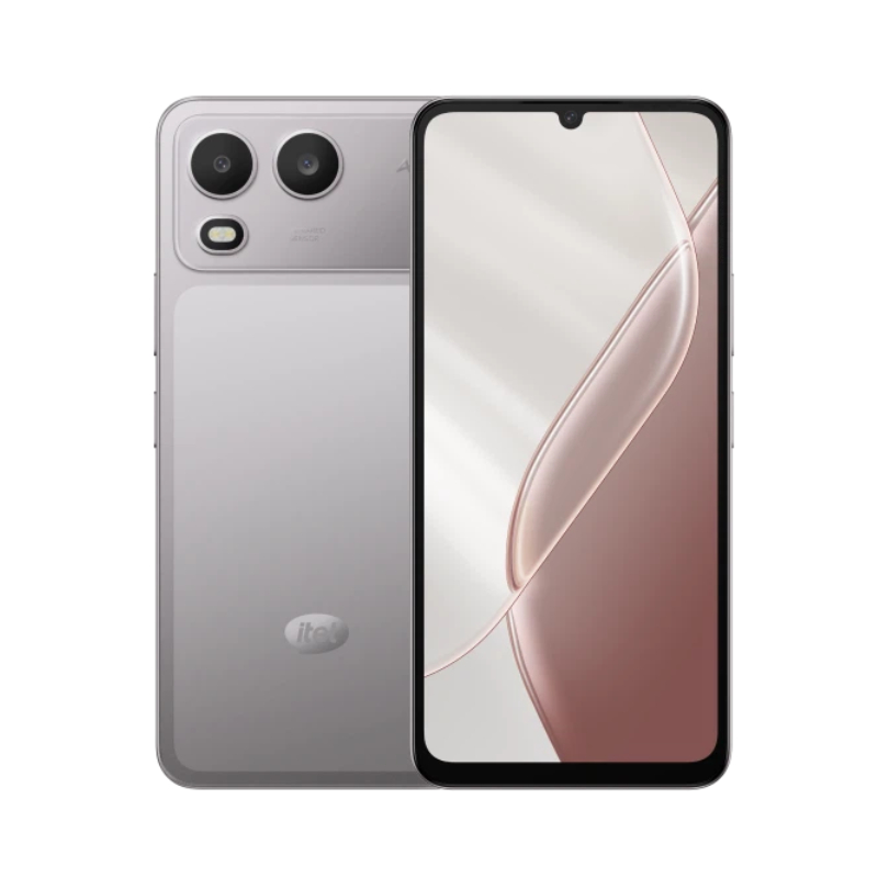 itel A200 3GB RAM + 128GB 6.75“ 120HZ Display Phone Dual SIM 4G Network 13MP Camera Fingerprint Unlock 15W 5000 mAh Battery IP65 Android 15 Smart AI Phones