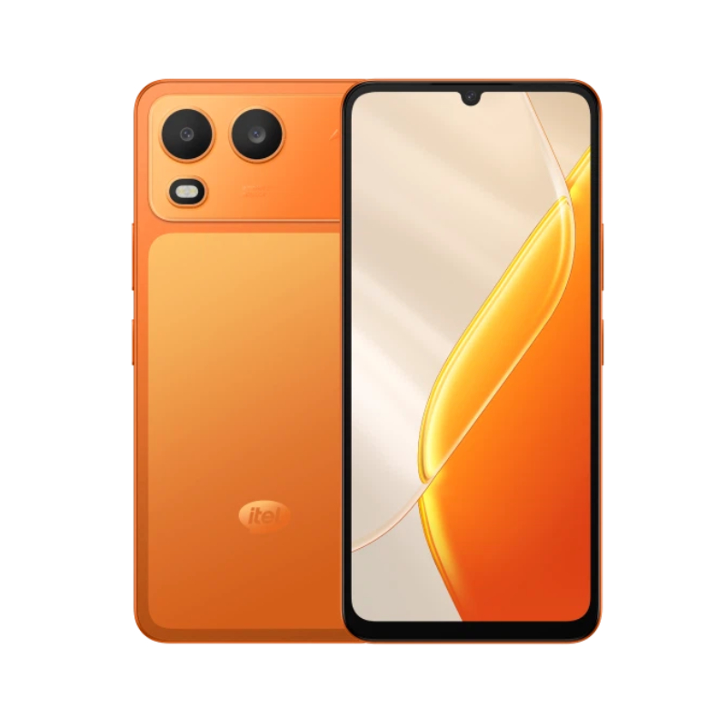 itel A200 3GB RAM + 128GB 6.75“ 120HZ Display Phone Dual SIM 4G Network 13MP Camera Fingerprint Unlock 15W 5000 mAh Battery IP65 Android 15 Smart AI Phones