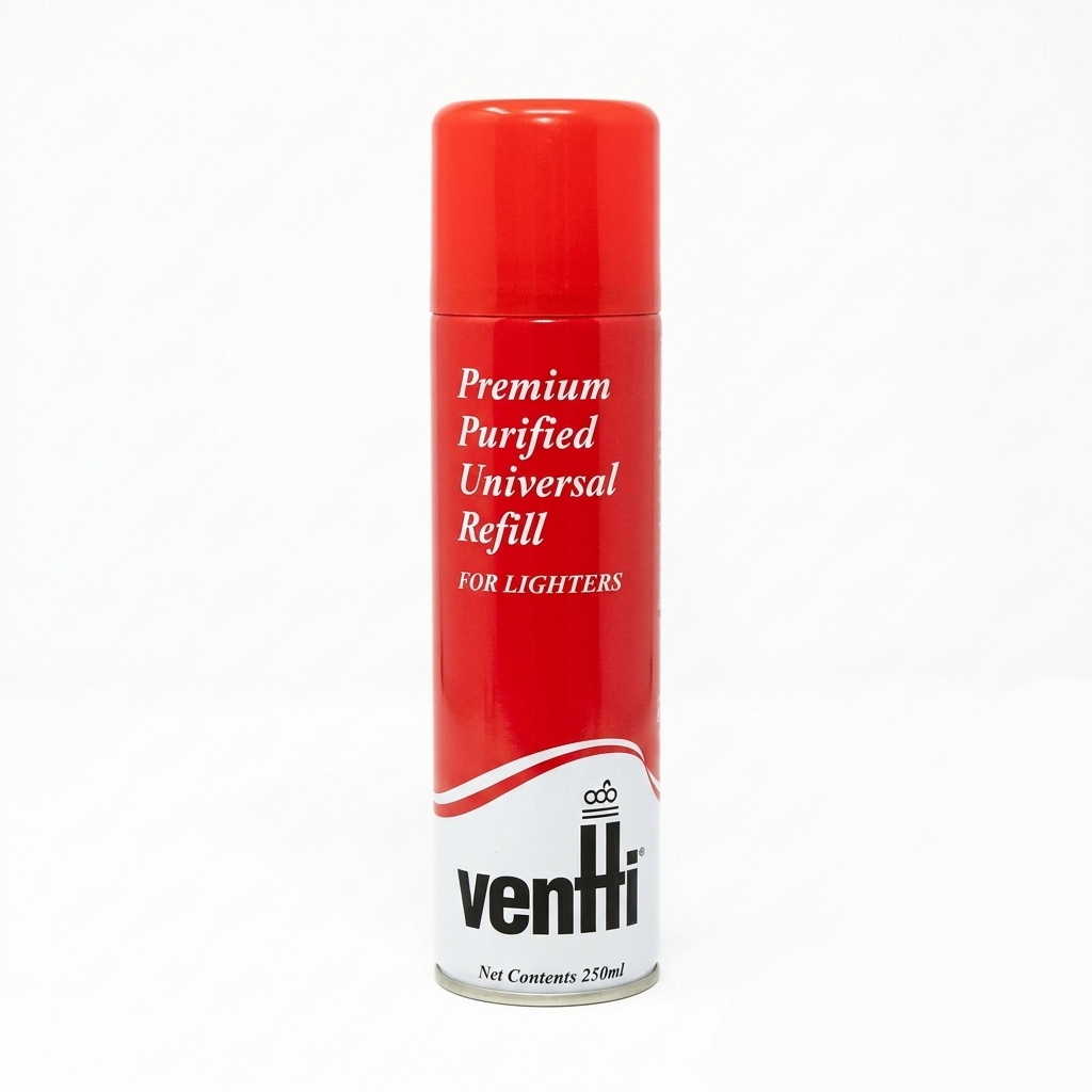 Ventti Universal Butane Gas Refill 250ml - For Lighters/ Blowtorches