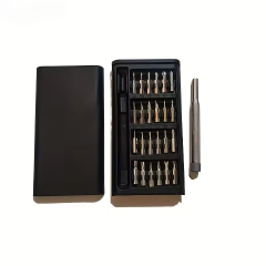 25 in 1 Mini Screwdriver Set Flat Head Cross Shaped Small Screwdrivers Suitable Electronic Products