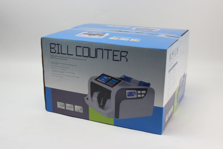 Business Grade Note Bill Cash Counting Machine 900 Pcs/min Speed Magnetic UV Detection Mixed Fake Money Jewelry
