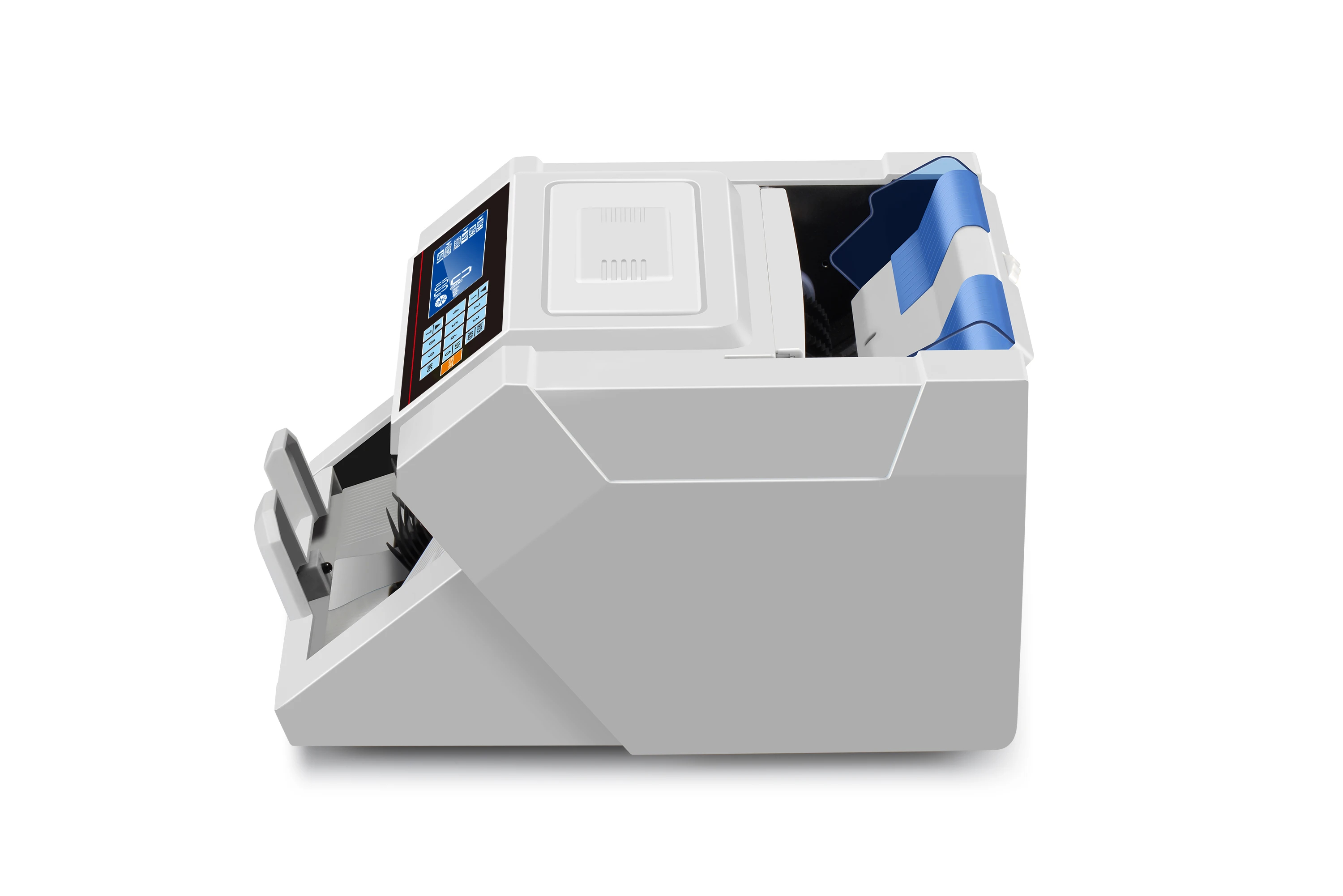 Business Grade Note Bill Cash Counting Machine 900 Pcs/min Speed Magnetic UV Detection Mixed Fake Money Jewelry
