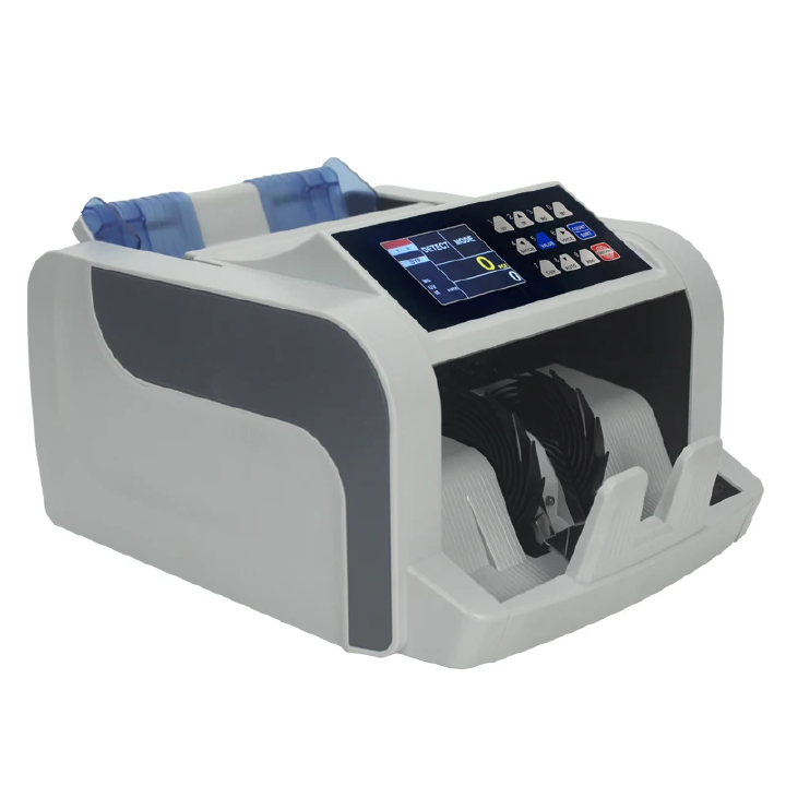 Business Grade Note Bill Cash Counting Machine 900 Pcs/min Speed Magnetic UV Detection Mixed Fake Money Jewelry