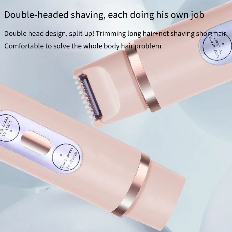 USB Rechargeable Electric Shaver & Epilator for Facial Bikini Body Hair Removal Portable Household Laser Type