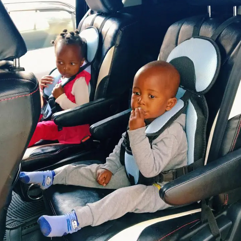 Child Safety Seat Mat for 6 Months To 12 Years Old Breathable Chairs Mats Baby Car Seat Cushion Adjustable Stroller Seat Pad Ergonomic Toddler Car Seat for Happy Journeys