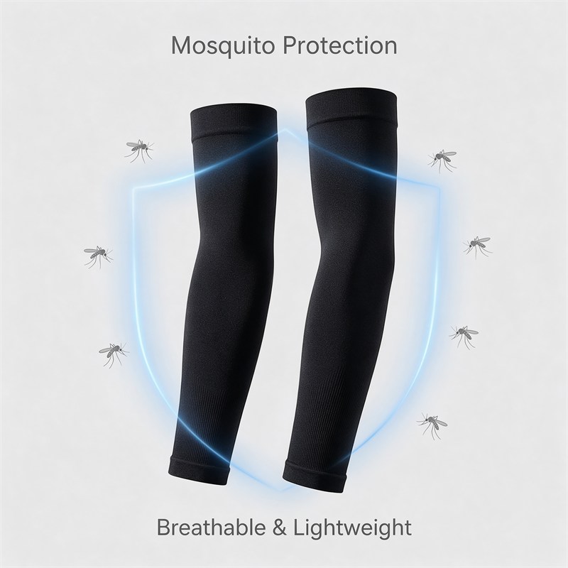 Kids UV Protection Cooling Arm Sleeves UPF 50+ Ice Silk Sun Sleeves with Thumb Hole for Boys Girls 5-15 Years, Breathable Stretch Arm Cover for Outdoor Cycling Sports, 1 Pair