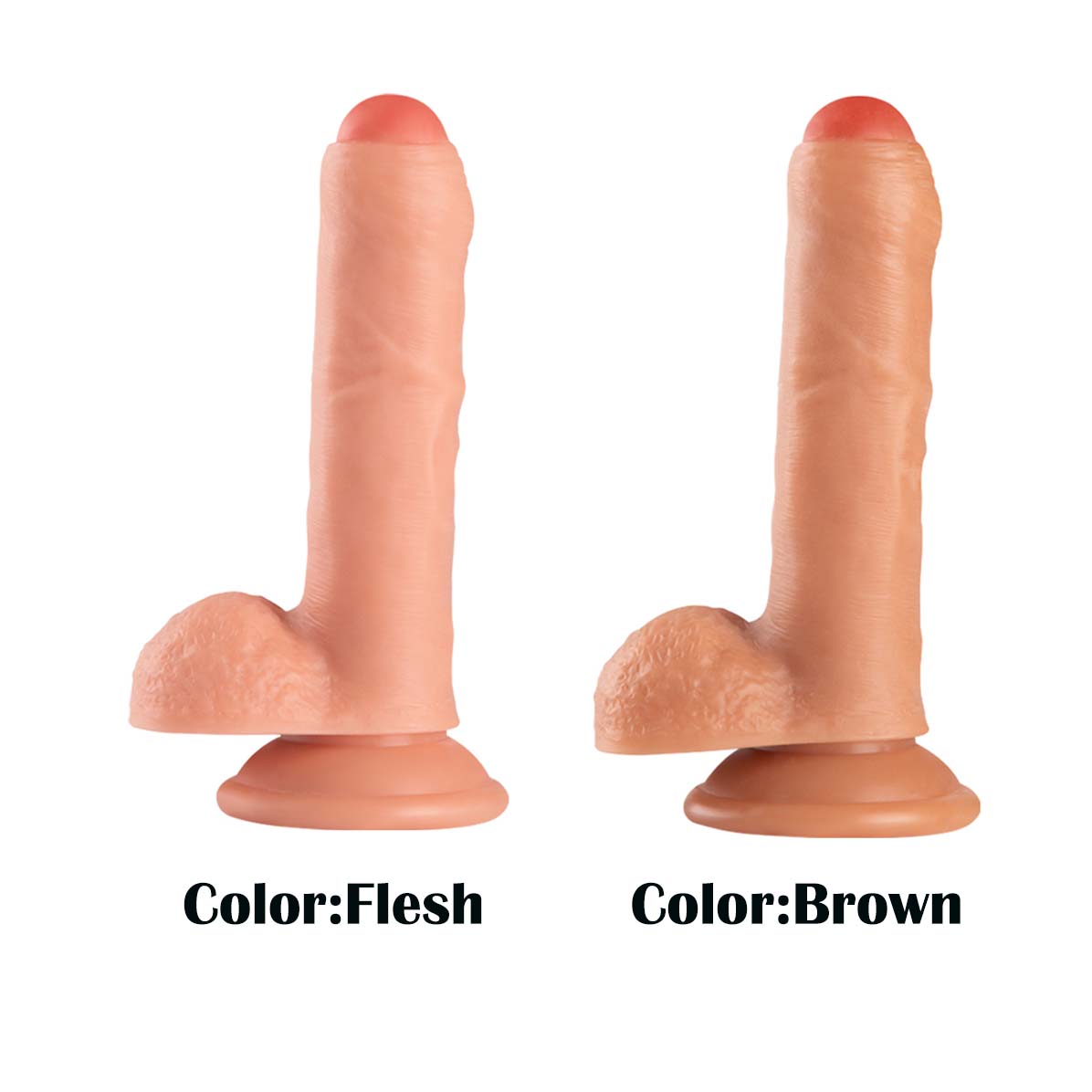 Realistic Soft Silicone Dildo 3 Styles Options Thrusting Vibrating Remote Control Heating Modes Manual Lifelike Veined Monster Cock G Spot Vaginal Anal Stimulation Sex Toy for Women Couples Solo Play