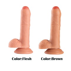Realistic Soft Silicone Dildo 3 Styles Options Thrusting Vibrating Remote Control Heating Modes Manual Lifelike Veined Monster Cock G Spot Vaginal Anal Stimulation Sex Toy for Women Couples Solo Play