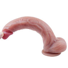 11 Inches Long Liquid Silicone Dildo Realistic Veined Shaft Monster Cock G-spot Anal Stimulator High-end Large Jelly Silicone Dong Love Women Sex Toy for Solo Foreplay Perfect Gift for Girlfriend Wife