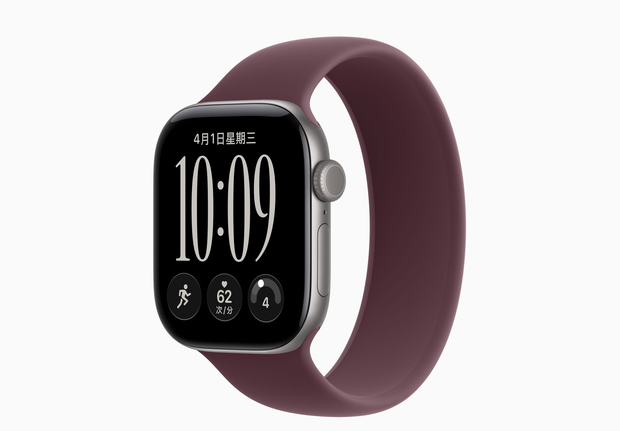 Apple Watch Series 12 GPS 42mm Aluminum Case with Solo Loop Band