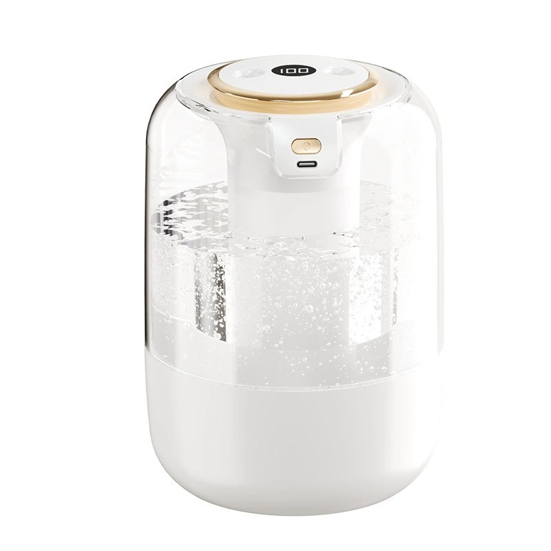 2025 New Dual Spray Humidifier with Colourful Night Light, Digital Display, Large Mist Output, USB Powered, for Bedroom Home Office, 2.6-4.0L, White/Green/Blue/Mocha/Pink