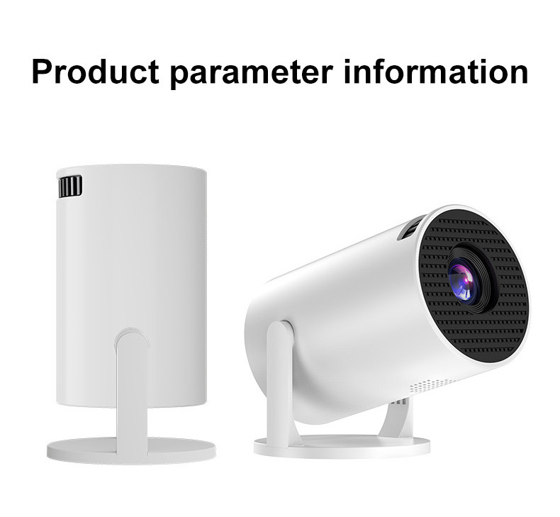 Mini Portable LCD Projector, Smart Home Cinema Video Projector, 240P Resolution, 100cm Large Screen, USB/HDMI/Type-C, for Movies & Family Entertainment