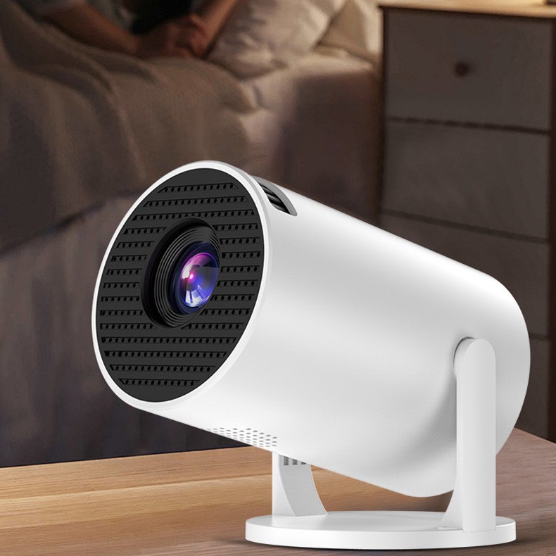 Mini Portable LCD Projector, Smart Home Cinema Video Projector, 240P Resolution, 100cm Large Screen, USB/HDMI/Type-C, for Movies & Family Entertainment