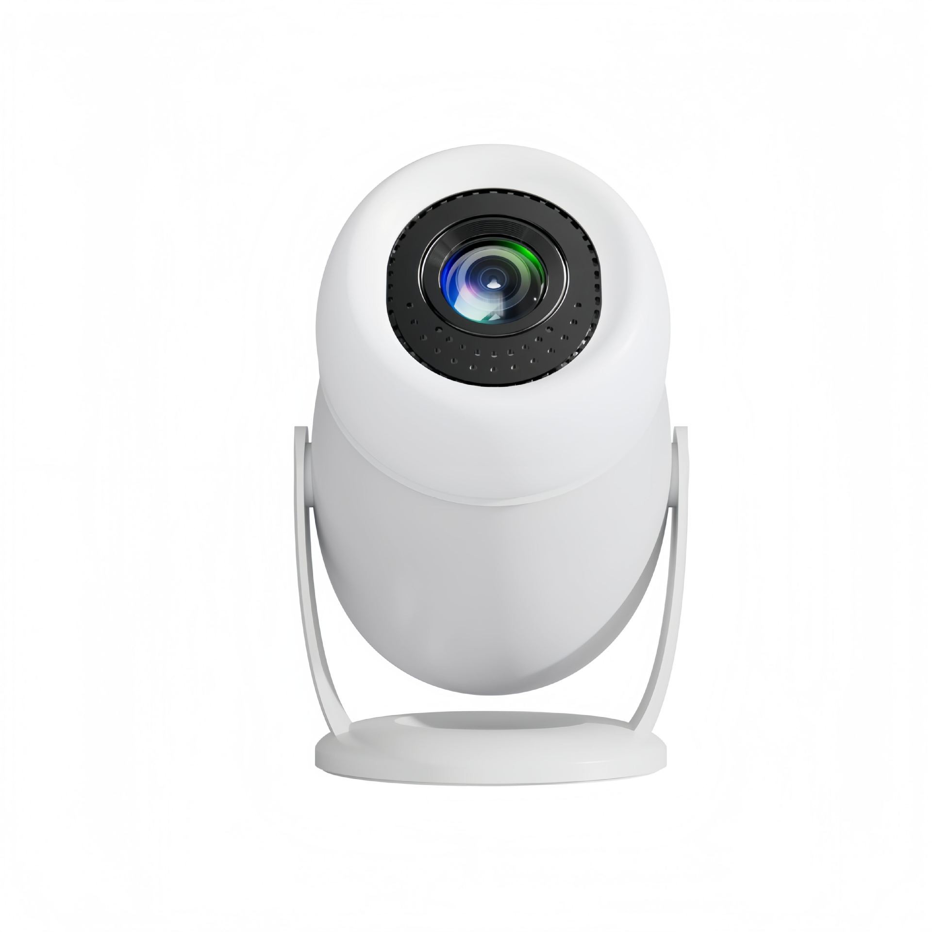 Android Home Projector 1080P Full HD, 4K Compatible, Phone Screen Mirroring, 200" Display for Home Office Outdoor