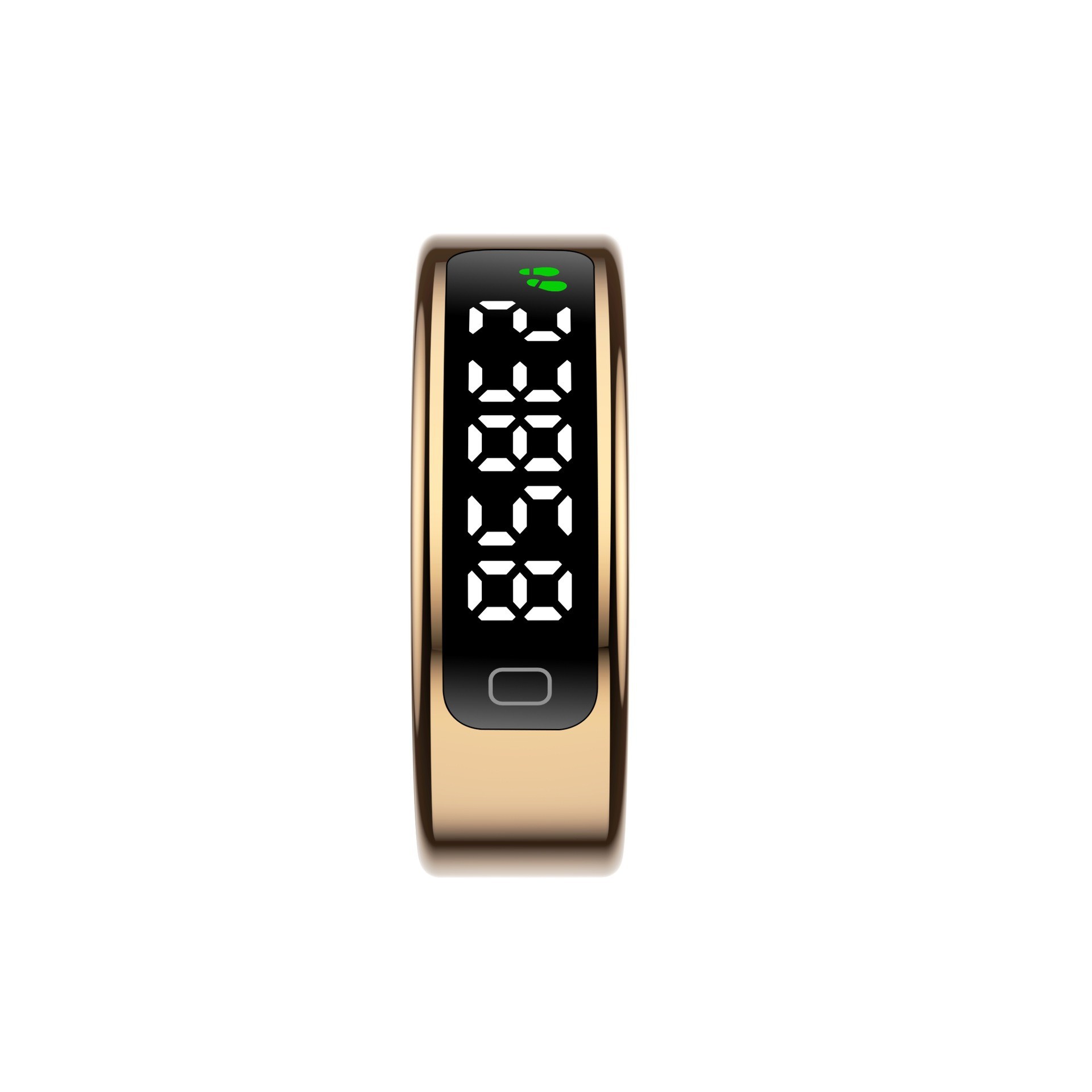 Smart Ring with Display, Gesture Control, Sleep & Heart Rate Monitor, Step Counter, Calorie Tracking, Fitness Tracker, Charging Case (Multiple Sizes & Colors)