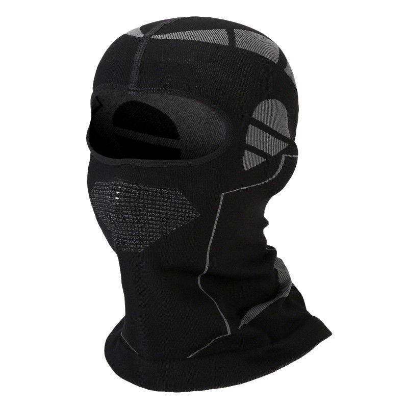 Winter Thermal Cycling Balaclava Face Mask Thickened Breathable Windproof Neck Gaiter Hat for Skiing Outdoor Unisex One Size