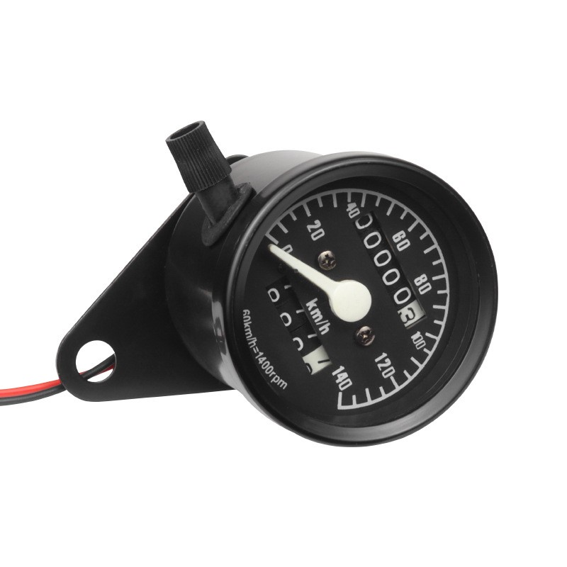 Retro Motorcycle Mini Gauge Dual Mileage Odometer for Jialing 70 & Monkey Bike Modification