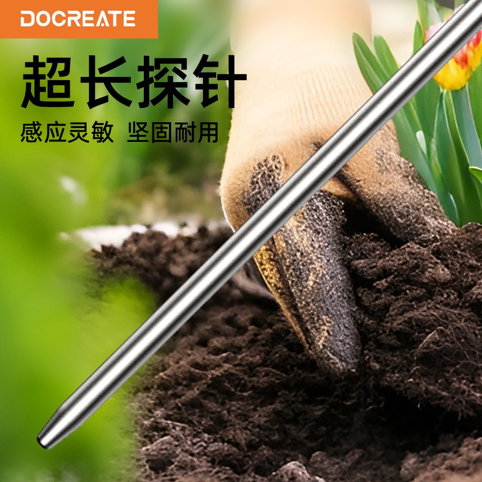 ST-41 4-in-1 Soil Tester – Moisture, pH, Light & Temperature Meter for Garden Plants