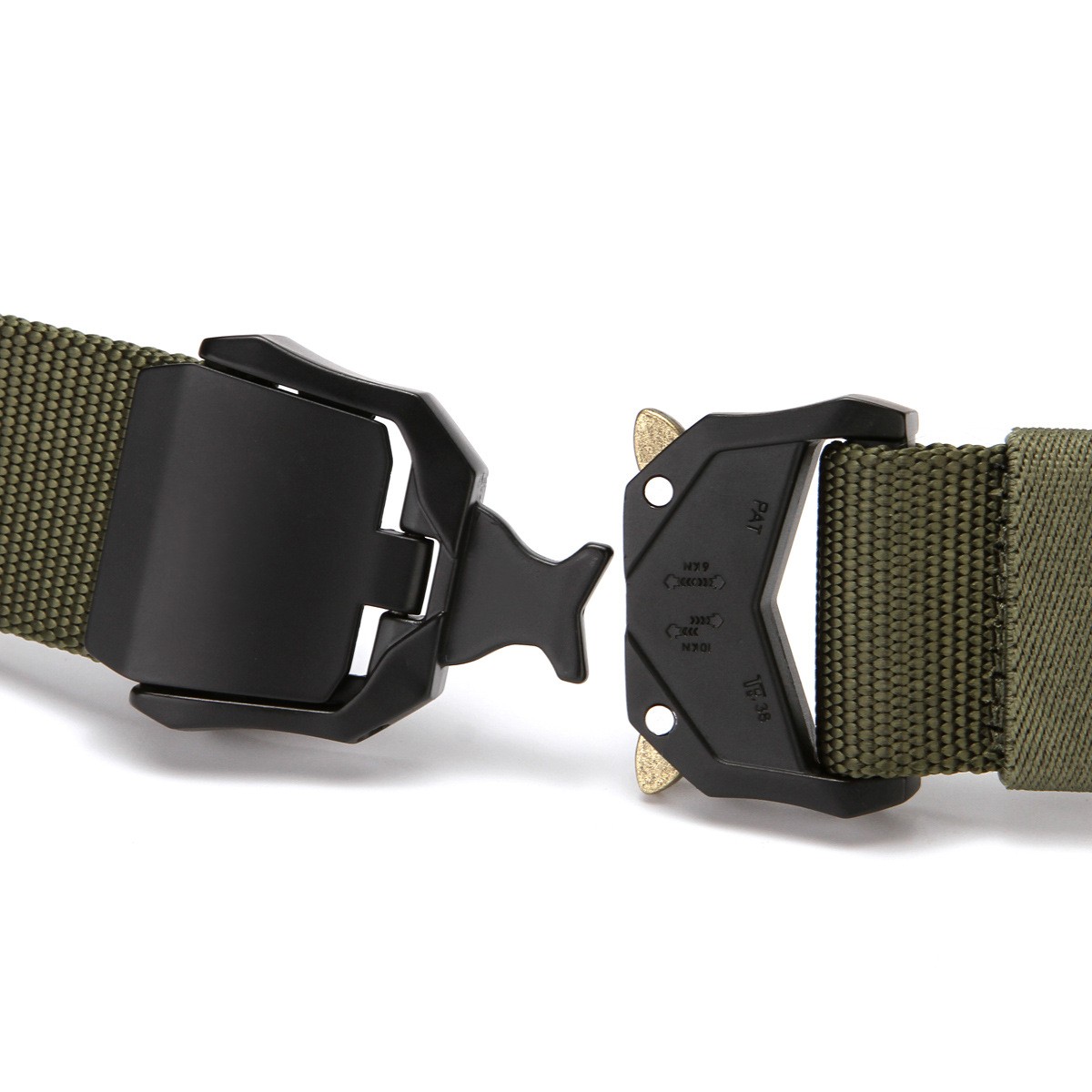 3.8cm Tactical Nylon Belt for Men, Military Outdoor Training Belt, Custom Logo Available