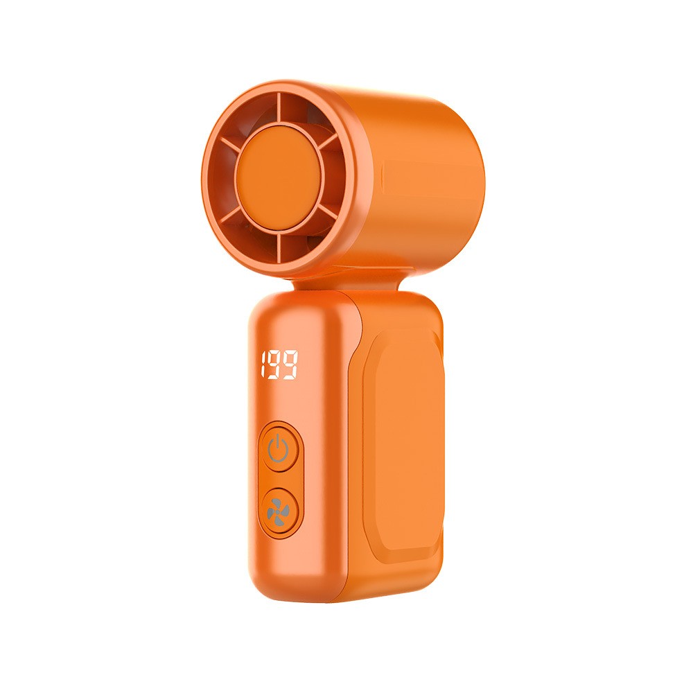 Portable Handheld Aroma Fan, 199-Speed Strong Wind, 2400mAh USB Rechargeable Battery, Quiet Mini Personal Fan for Outdoor Travel, 4 Colors