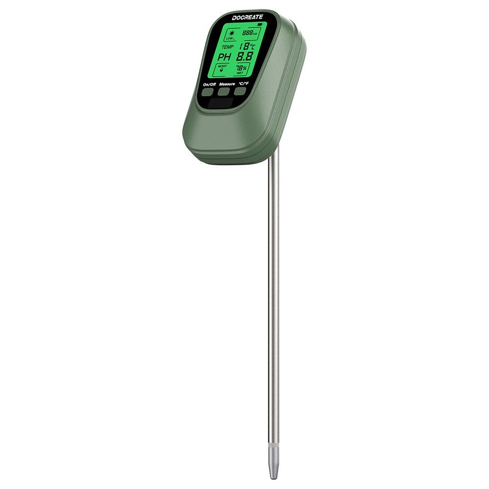 ST-41 4-in-1 Soil Tester – Moisture, pH, Light & Temperature Meter for Garden Plants