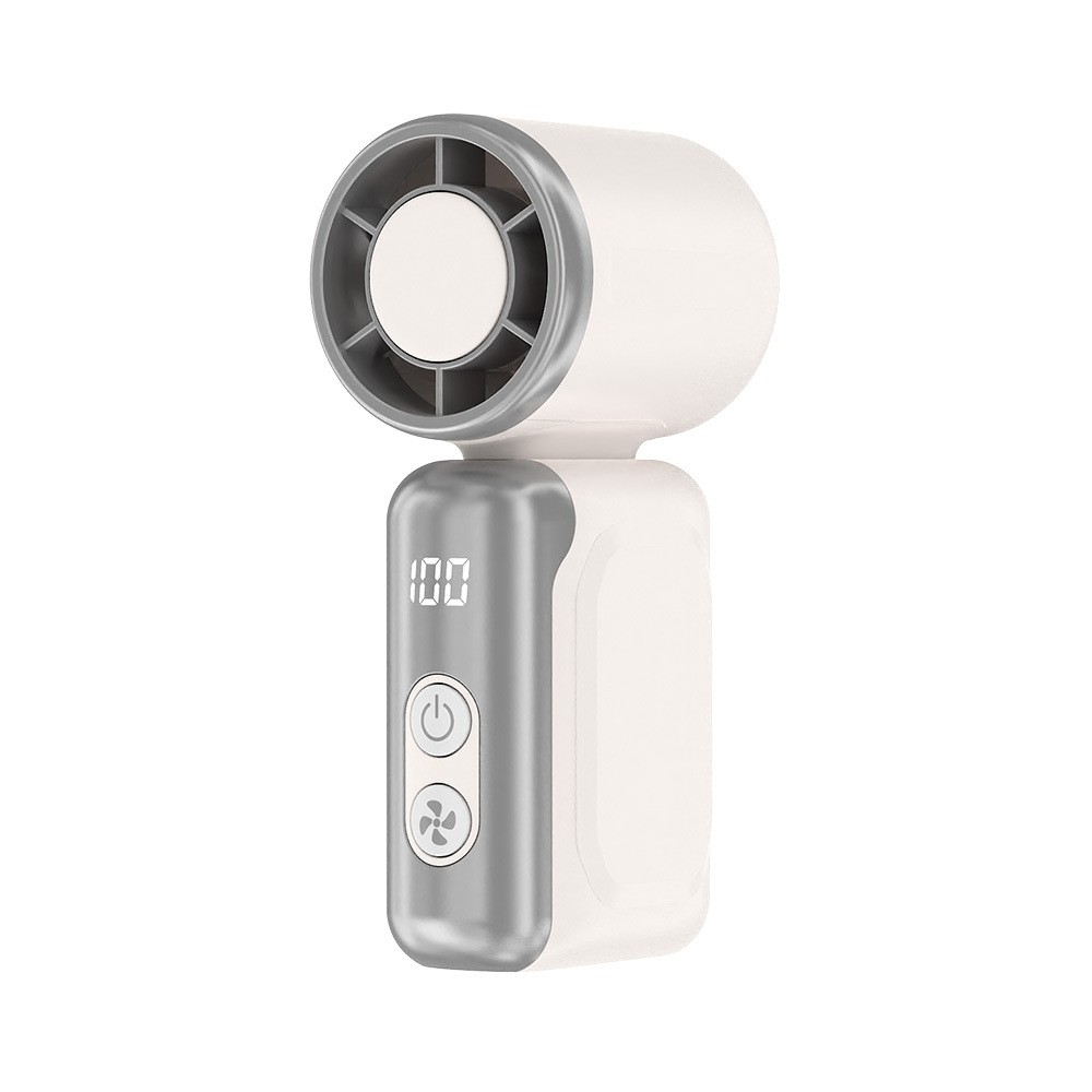 Portable Handheld Aroma Fan, 199-Speed Strong Wind, 2400mAh USB Rechargeable Battery, Quiet Mini Personal Fan for Outdoor Travel, 4 Colors