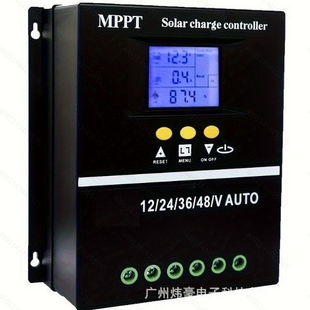 12V/24V/36V/48V Solar Charge Controller with 100A/80A/60A Options for Home Solar Systems