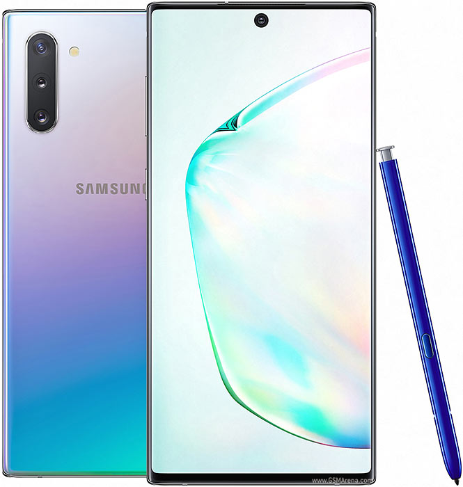 Refurbished Samsung Galaxy Note 10 (original clean screen) 6.3inch 8GB+256GB single sim 16mp+10mp 3500mah Samsung Note10 smartphone