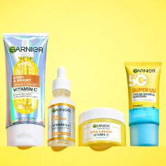 Garnier Even & Bright Serum Cleanser with Vitamin C* – Brightens in 1 Wash – For All Skin Types, Including Sensitive Skin - 100ml