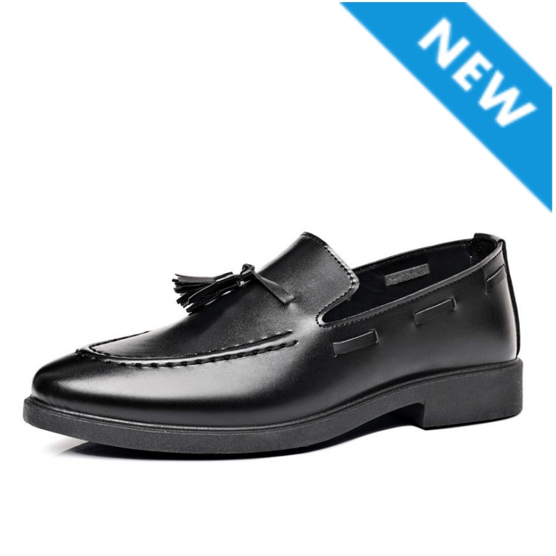 Anniversary Celebration Special-Priced Products Men shoes men official shoes Plus-Size Men's Breathable Thick-Soled British Business Formal And Casual Leather Shoes Men's British Casual Leather Shoes