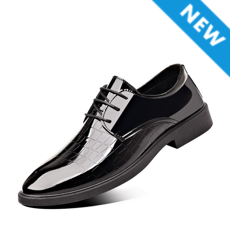 Anniversary Celebration Special-Priced Products Men shoes men official shoes Derbies High-end large-size men's business leather shoes with a sense of luxury, shiny formal shoes