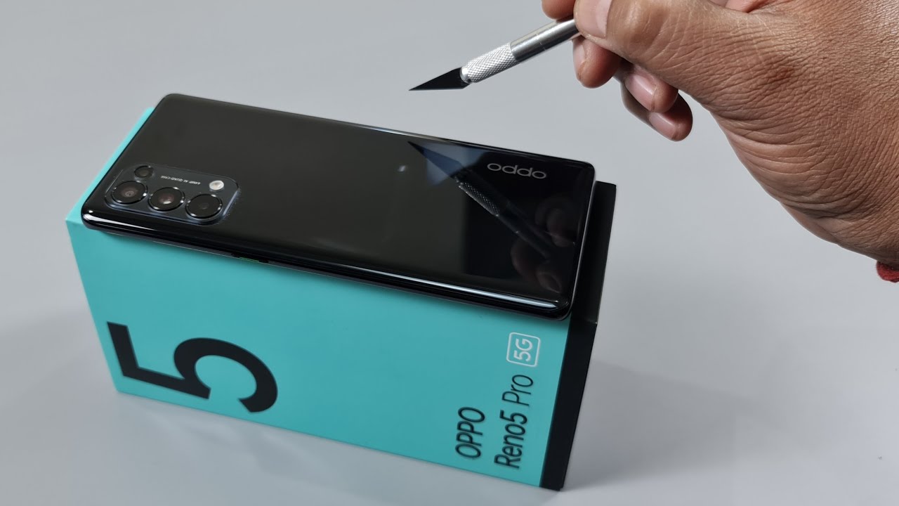 Refurbished Phone OPPO Reno5 Pro 12GB RAM, 512GB Storage, 90hz AMOLED Curved Screen, in-Display Fingerprint 64MP+8MP+ 2MP back, Camera 32MP selfie Camera, 4350 mAh 99% New Dual Sim.