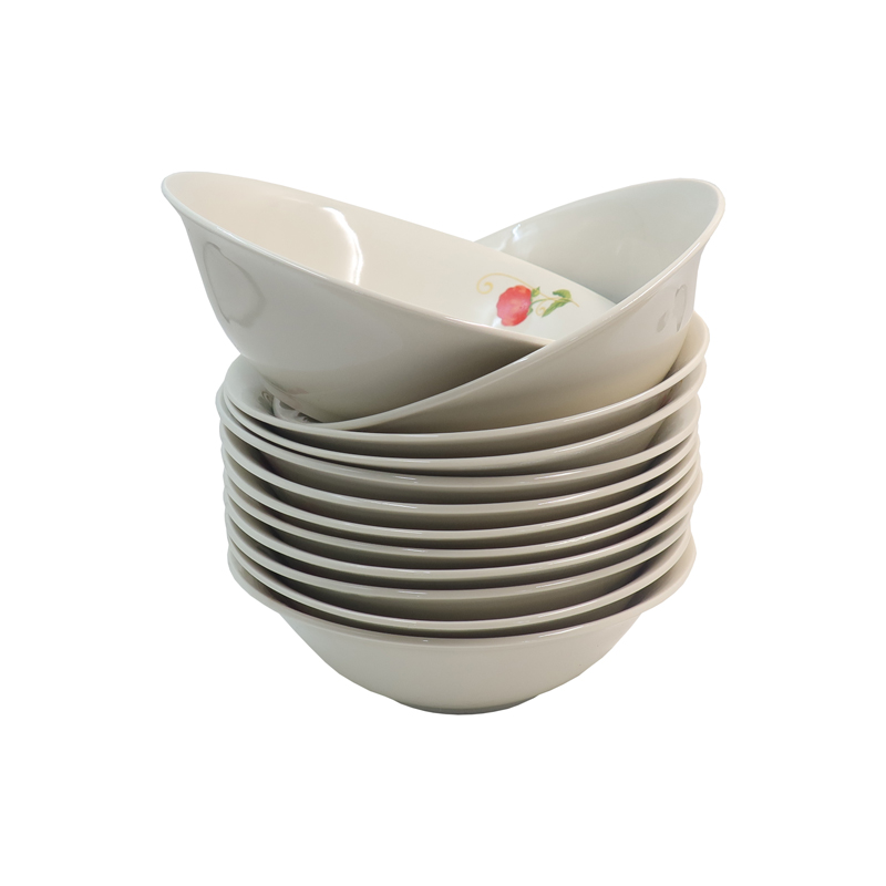 Sundabests High Quality 12 Piece 7 inch Classique Dinner Dish Plates(311011123)（311011127）