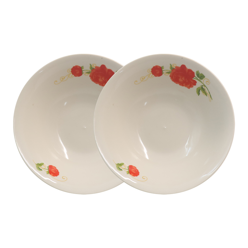 Sundabests High Quality 12 Piece 7 inch Classique Dinner Dish Plates(311011123)（311011127）